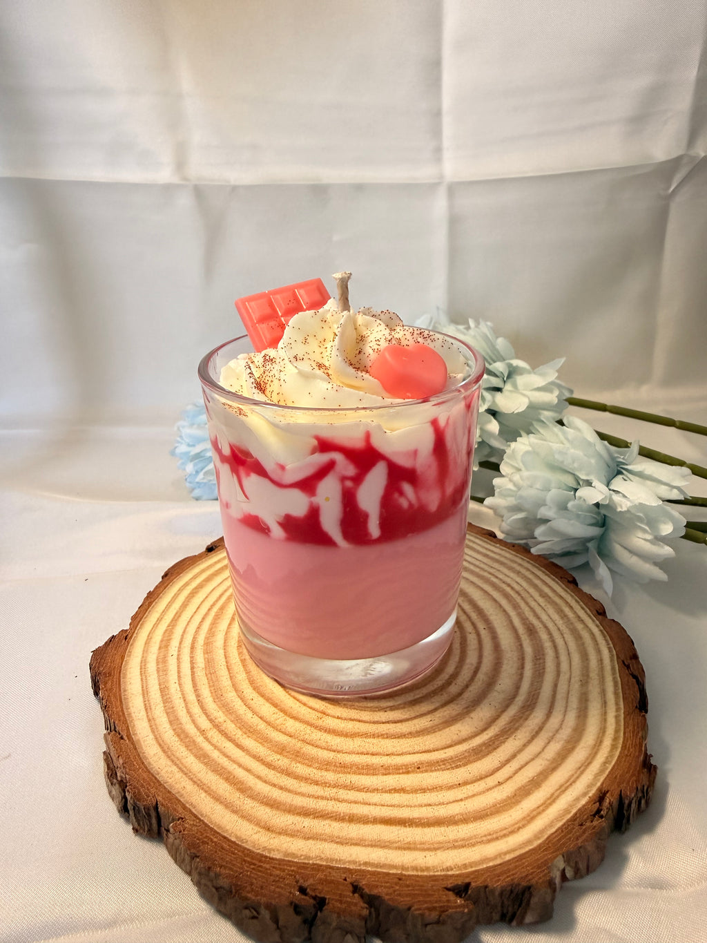Pink candle