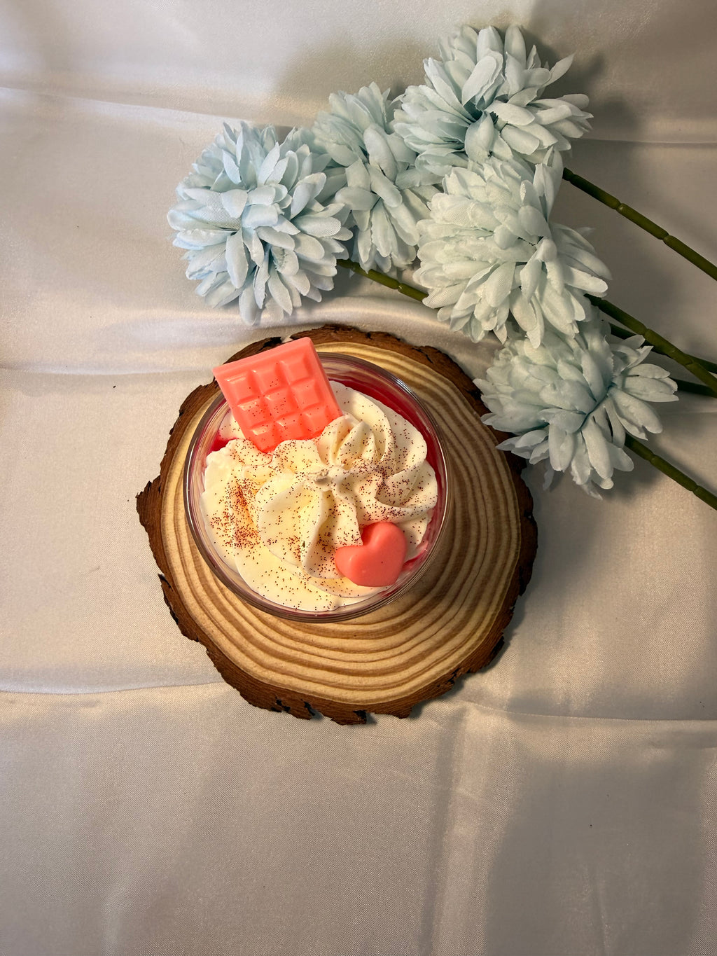 Pink candle