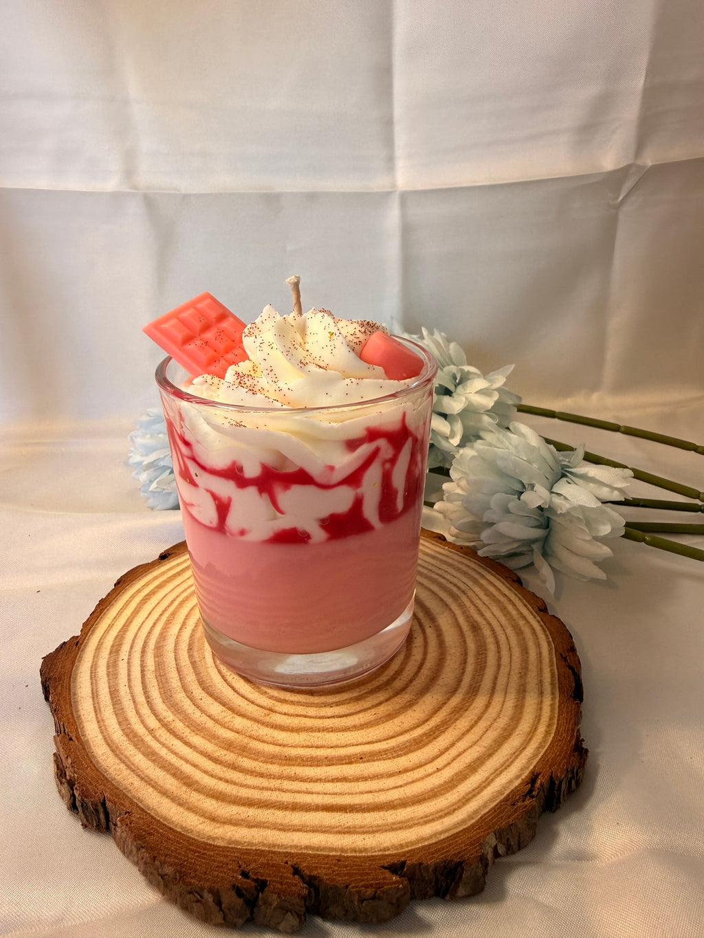 Pink candle